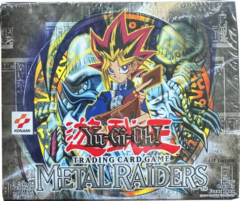 1st edition metal raiders box|yugioh metal raiders box.